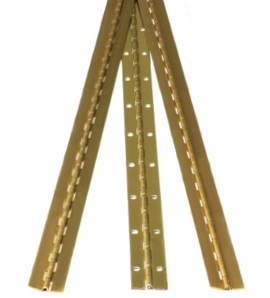 Solid Brass Continuous Hinges